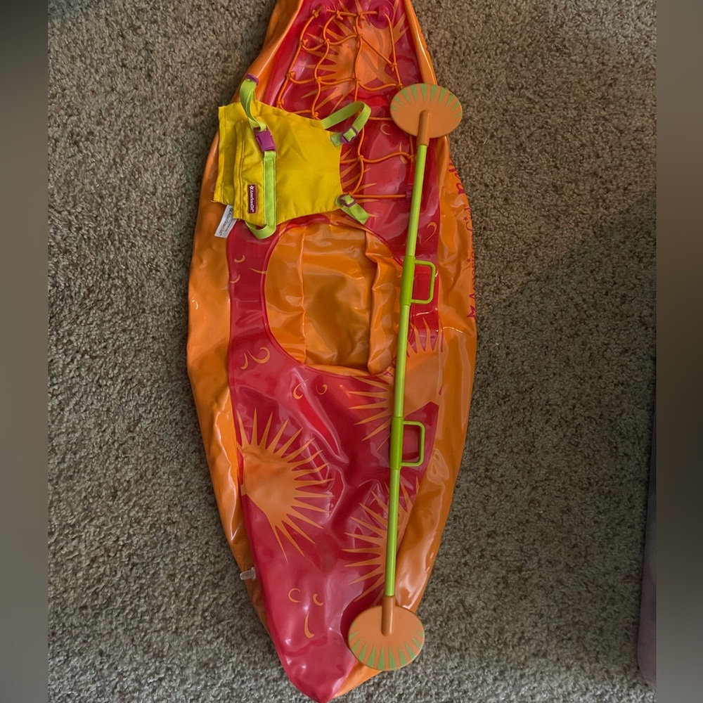 American Girl Doll Kayak